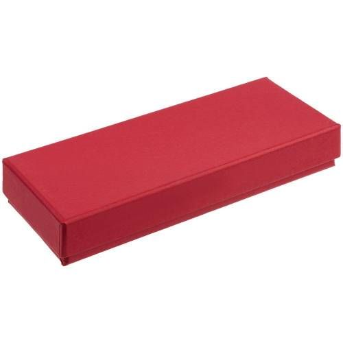 Коробка Notes с ложементом для ручки и флешки, красная фото 2
