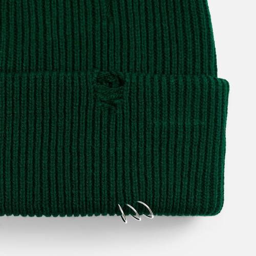 Шапка Ribelle, темно-зеленая (хвойная) фото 4