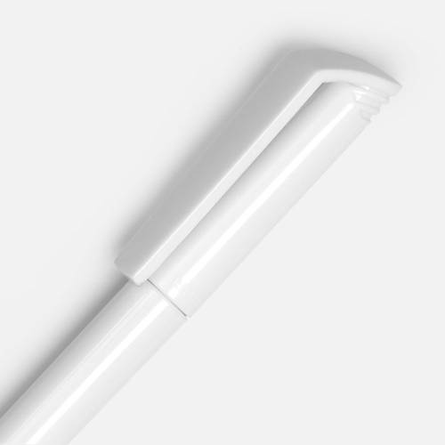 Ручка шариковая Flip, белая фото 4