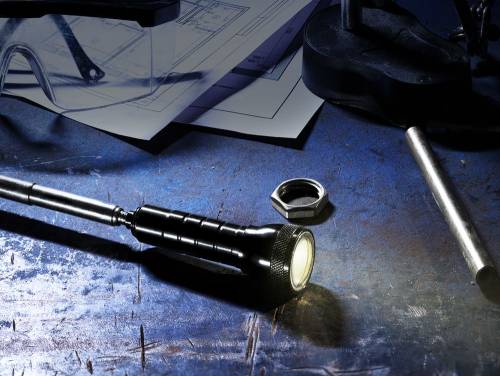 Телескопический фонарь с магнитом Flexion, ver.2, черный фото 12 Телескопический фонарь с магнитом Flexion, ver.2, черный фото 12