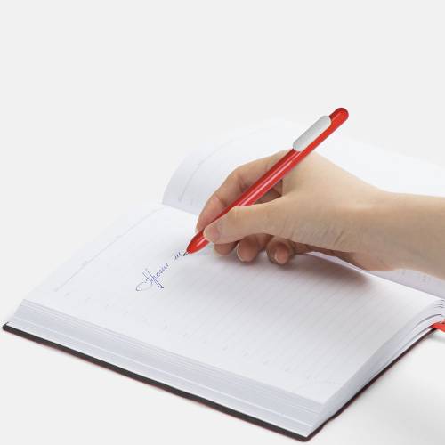 Ручка шариковая Swiper, красная с белым фото 5 Ручка шариковая Swiper, красная с белым фото 5