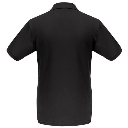 Рубашка поло Heavymill черная фото 3