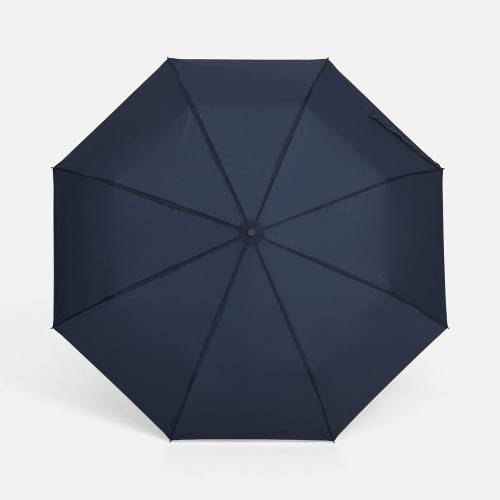 Складной зонт Palermo, темно-синий фото 3