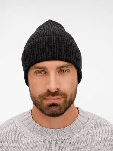 Шапка Nobilis Mono, черная фото 5 Шапка Nobilis Mono, черная фото 5