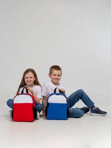 Детский рюкзак Comfit, белый с красным фото 9