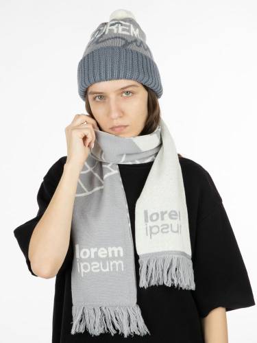 Шарф на заказ Tricksy Classic Fint, L, полушерсть фото 6