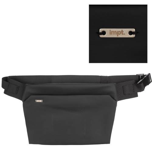 Поясная сумка Traffic, черная фото 20