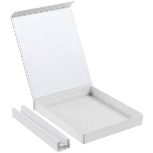 Коробка Shade под блокнот и ручку, белая фото 4