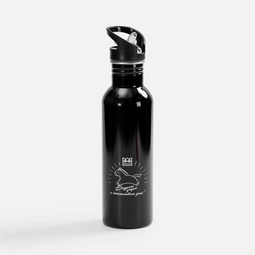 Спортивная бутылка Cycleway, черная фото 14