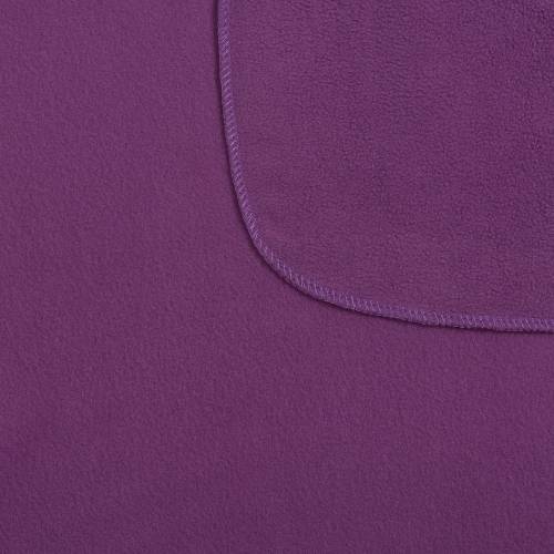 Флисовый плед Warm&Peace, фиолетовый фото 4 Флисовый плед Warm&Peace, фиолетовый фото 4