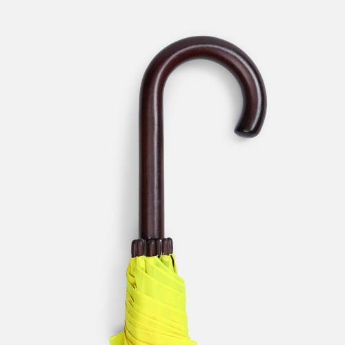 Зонт-трость Standard, желтый неон фото 5