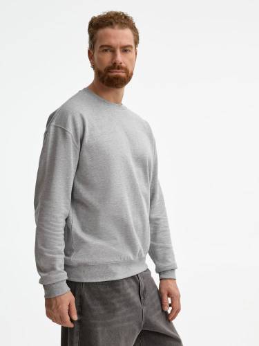 Свитшот унисекс Columbia, серый меланж фото 12 Свитшот унисекс Columbia, серый меланж фото 12