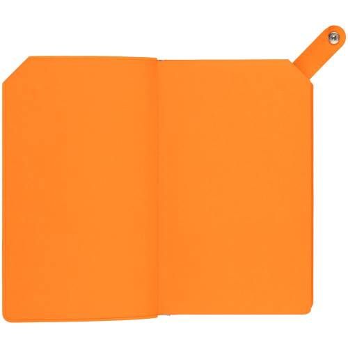 Ежедневник Corner, недатированный, серый с оранжевым фото 8