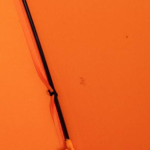 Зонт-трость Undercolor с цветными спицами, оранжевый фото 9