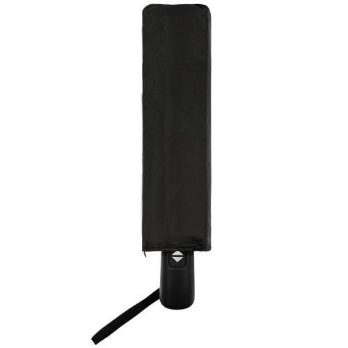 Зонт складной Fiber Magic Major с кейсом, черный фото 4