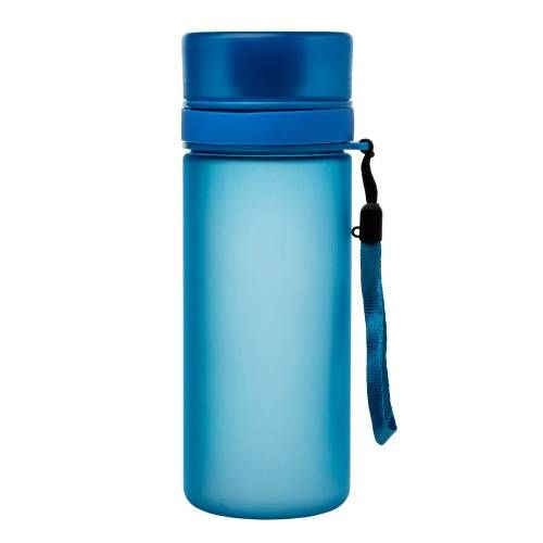 Бутылка для воды Simple, синяя фото 2