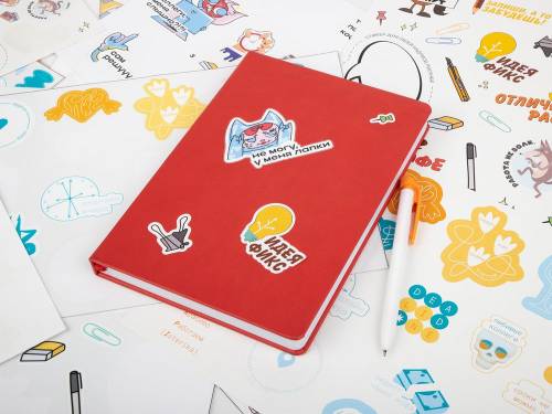 Наклейки бумажные Sticker Pack на заказ, S фото 7