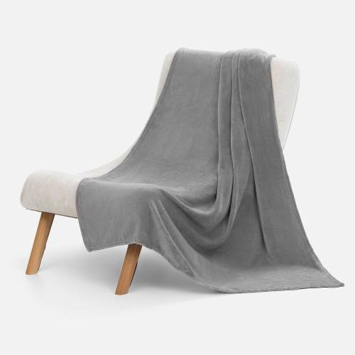 Плед Plush, серый фото 6