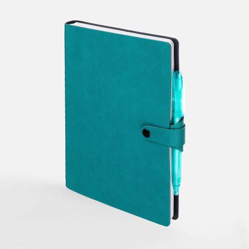 Ежедневник Strep Front на заказ, недатированный, бирюзовый фото 7