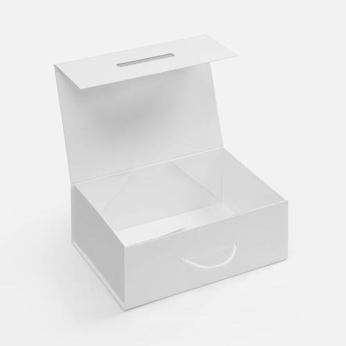 Коробка складная New Case Fold, белая фото 4