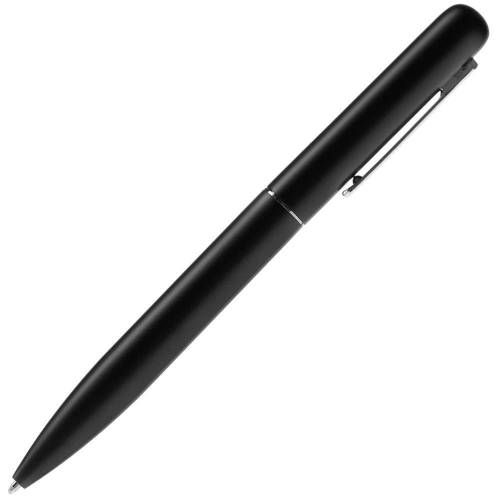 Ручка шариковая Scribo, матовая черная фото 5