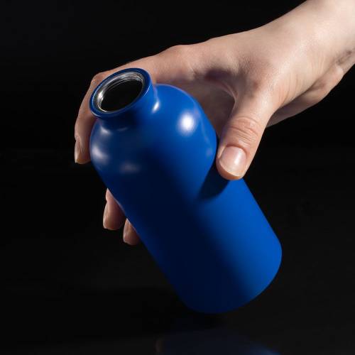 Бутылка для воды Funrun 400, синяя фото 8 Бутылка для воды Funrun 400, синяя фото 8