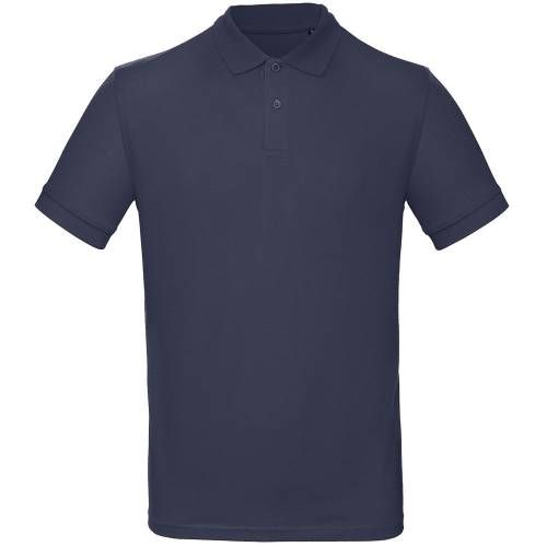 Рубашка поло мужская Inspire, темно-синяя фото 2