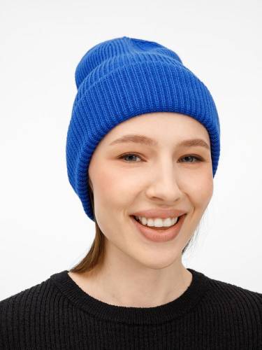 Шапка Nobilis Mono, ярко-синяя фото 7 Шапка Nobilis Mono, ярко-синяя фото 7