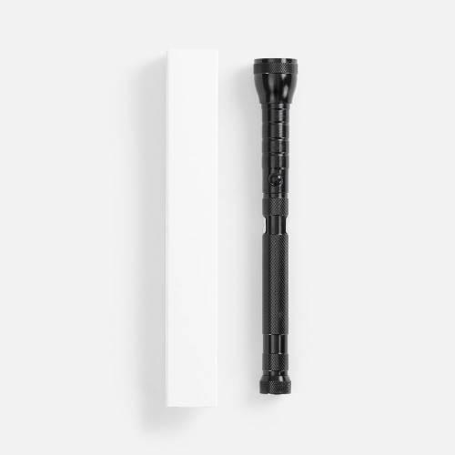Телескопический фонарь с магнитом Flexion, ver.2, черный фото 13 Телескопический фонарь с магнитом Flexion, ver.2, черный фото 13