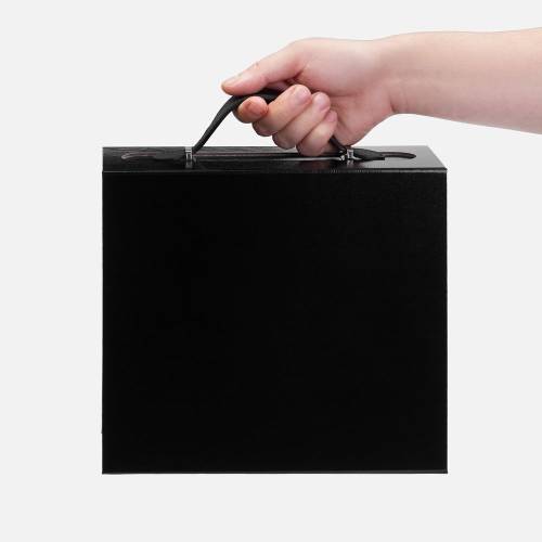 Коробка складная Holdfold, S, черная фото 6 Коробка складная Holdfold, S, черная фото 6