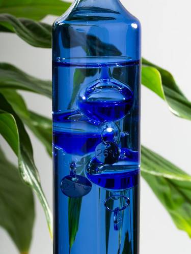 Термометр стеклянный «Галилео», голубой фото 9