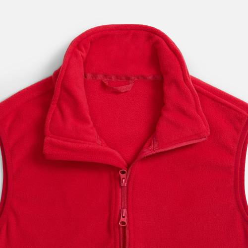 Жилет флисовый унисекс Ben Mac, красный фото 4