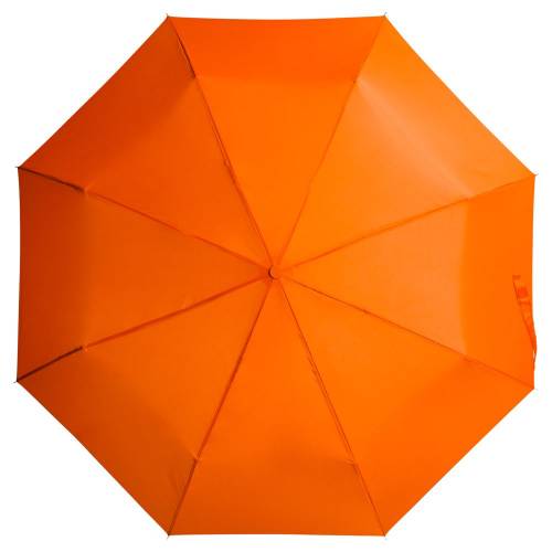 Зонт складной Basic, оранжевый фото 3