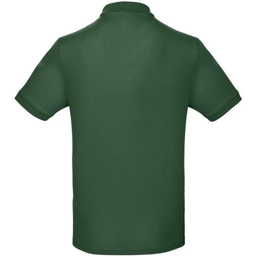 Рубашка поло мужская Inspire, темно-зеленая фото 3