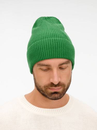 Шапка Nobilis Mono, ярко-зеленая фото 6 Шапка Nobilis Mono, ярко-зеленая фото 6