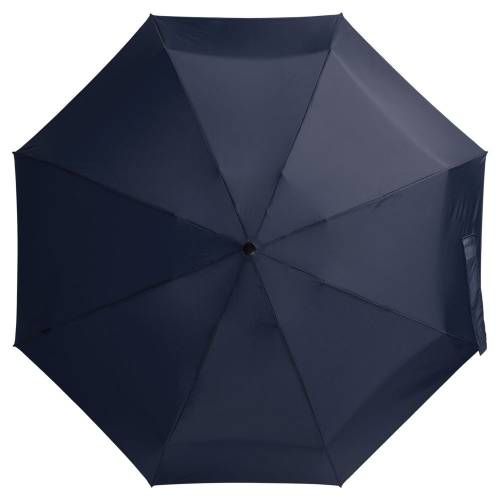 Зонт складной 811 X1, темно-синий фото 4
