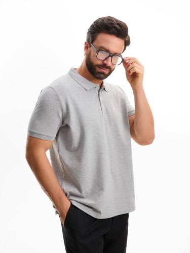 Рубашка поло мужская Phoenix Men, серый меланж фото 7 Рубашка поло мужская Phoenix Men, серый меланж фото 7