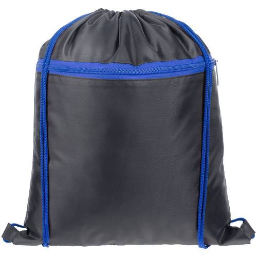 Детский рюкзак Novice, серый с синим фото 3