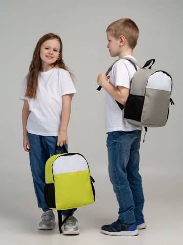 Детский рюкзак Comfit, белый с серым фото 9
