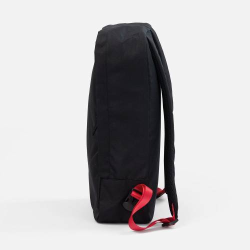 Рюкзак B2, черный с красными стропами фото 4