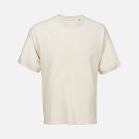Футболка оверсайз унисекс Legacy, светло-бежевая (неокрашенная)
