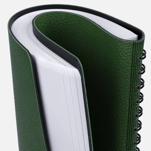 Ежедневник Strep Front на заказ, недатированный, зеленый фото 8