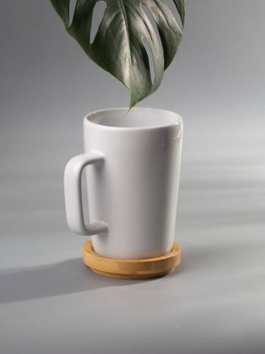 Кружка Vierra с крышкой-костером, белая фото 9