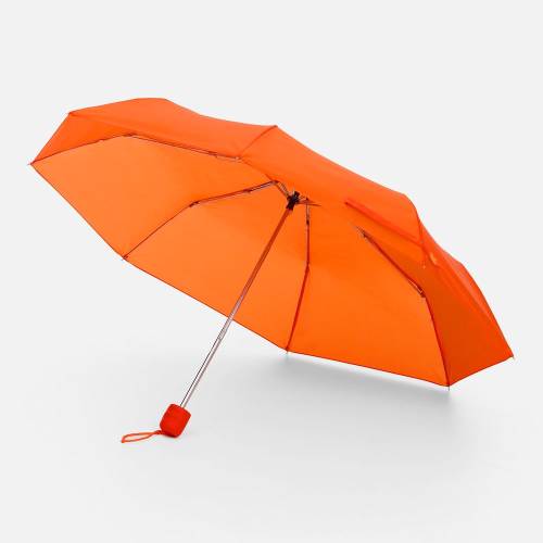 Зонт складной Basic, оранжевый фото 2