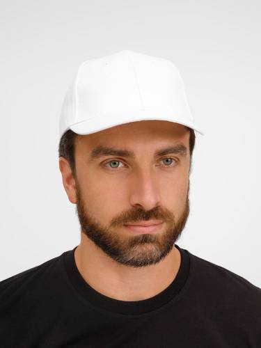 Бейсболка Apollo, белая фото 6