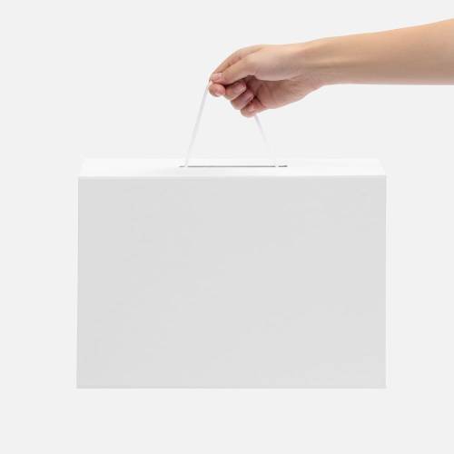 Коробка складная New Case Fold, белая фото 7