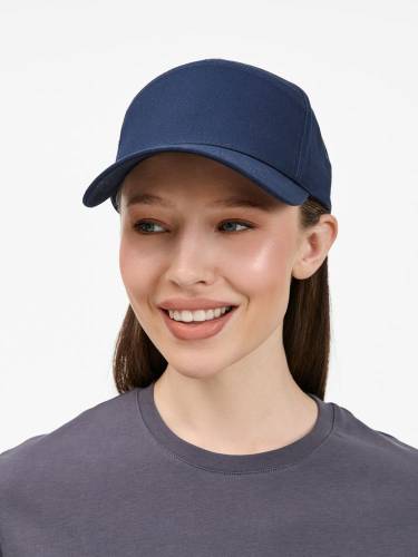 Бейсболка Settaro, темно-синяя фото 9