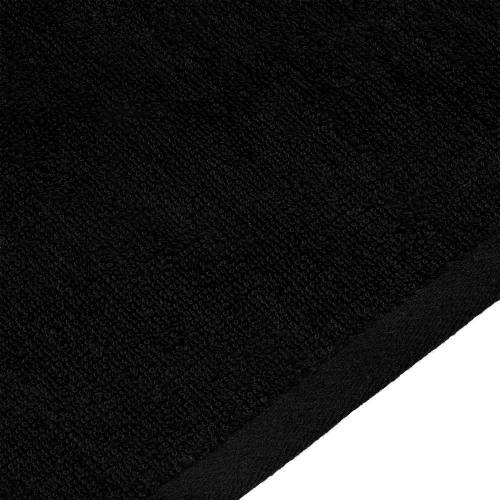 Полотенце махровое «Тиффани», большое, черное фото 3