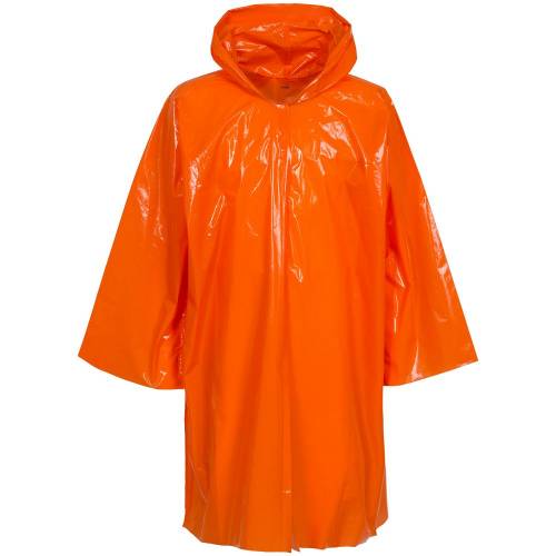 Дождевик-плащ CloudTime, оранжевый фото 2