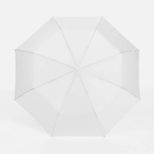 Зонт складной Basic, белый фото 3 Зонт складной Basic, белый фото 3